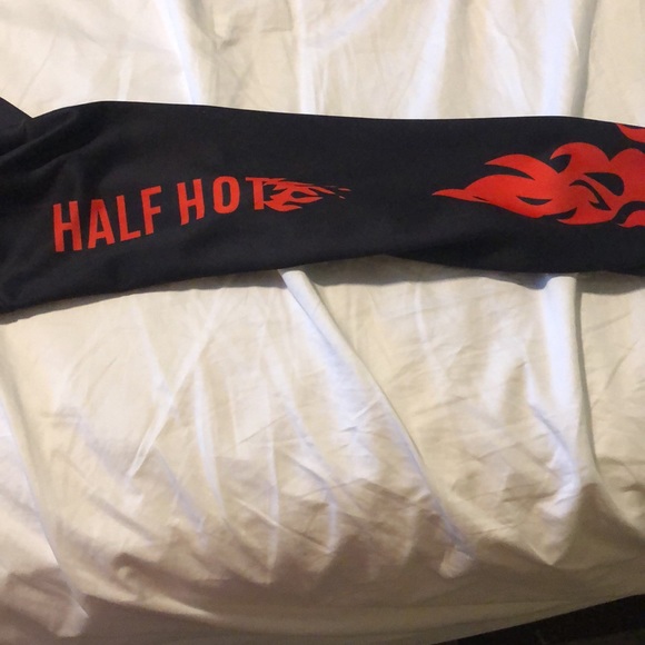 Red and Blue Hot and Cold Hoodie - Picture 3 of 5